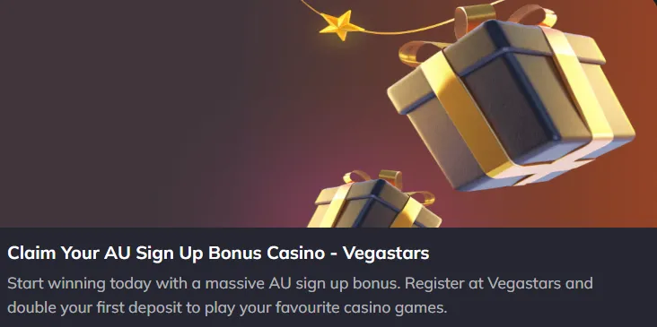 Vegastars welcome bonus